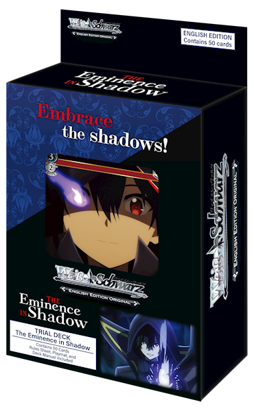Weiß Schwarz - The Eminence in Shadow Trial Deck