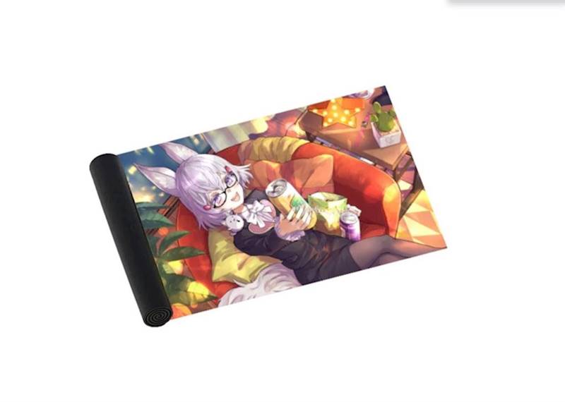 Oshi Push VTuber Card Game Playmat - 30ma