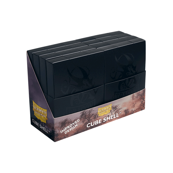 Dragon Shield Cube Shell - Shadow Black (8 szt.)