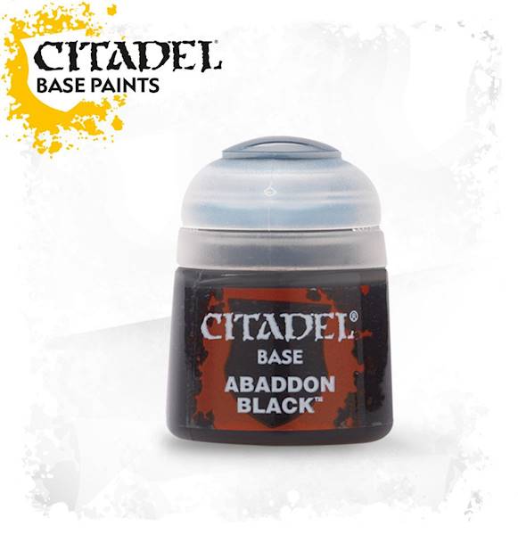 Citadel Paints - Base: Abaddon Black