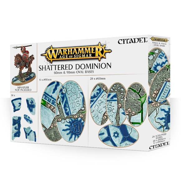 Shattered Dominion: 60 & 90mm Oval Bases