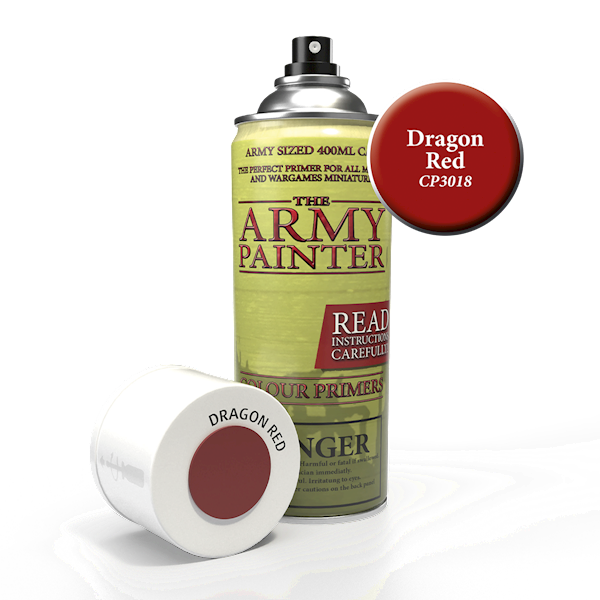 Army Painter Spray - Dragon Red