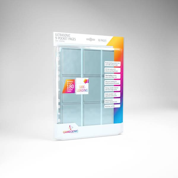 Gamegenic - 9-Pocket Pages Side-Loading (10 szt.)