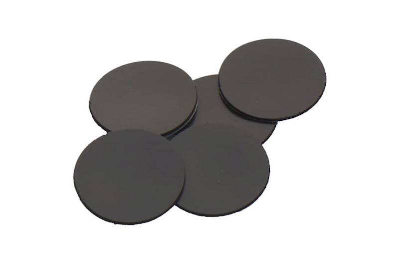 S&S Naklejki z foli magnetycznej na podstawki 25mm