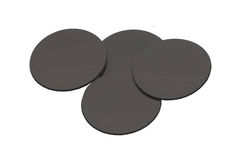 S&S Naklejki z foli magnetycznej na podstawki 32mm