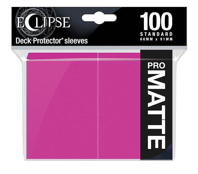 Ultra PRO - Eclipse Matte Sleeves - Hot Pink