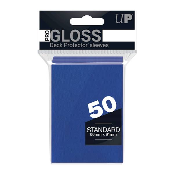 UP PRO-Gloss Deck Protector Sleeves Blue - 50