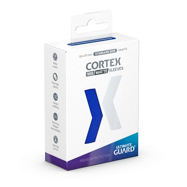 Ultimate Guard - Cortex Matte Sleeves - Blue