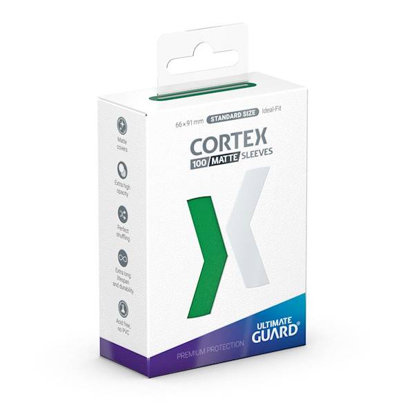 Ultimate Guard - Cortex Matte Sleeves - Green