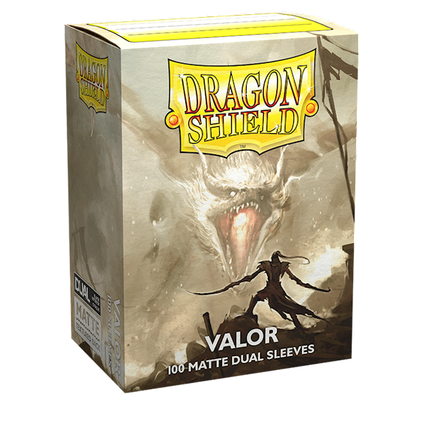 Dragon Shield Dual Matte Sleeves - Valor 100