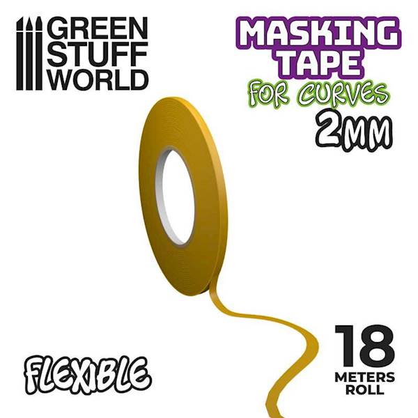 GSW - Flexible Masking Tape - 2mm