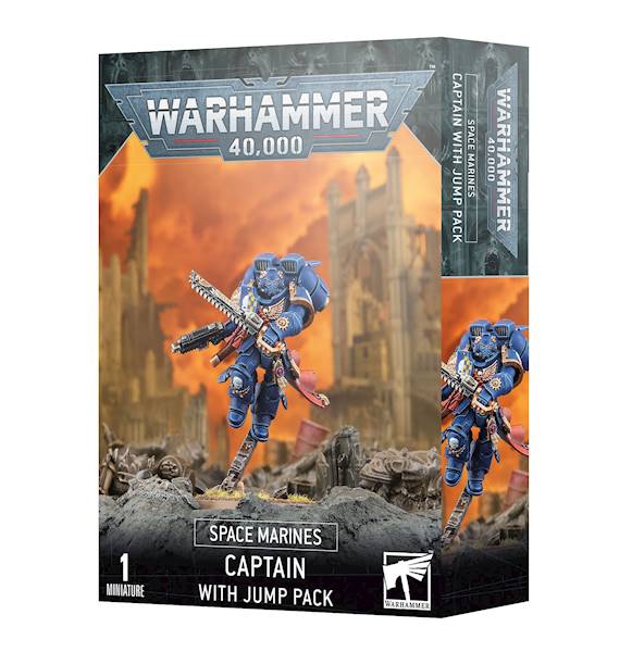 Space Marines: Captain with Jump Pack