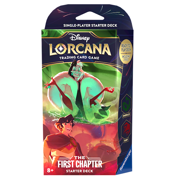 Disney Lorcana: CH1 Starter Deck - Emerald Ruby