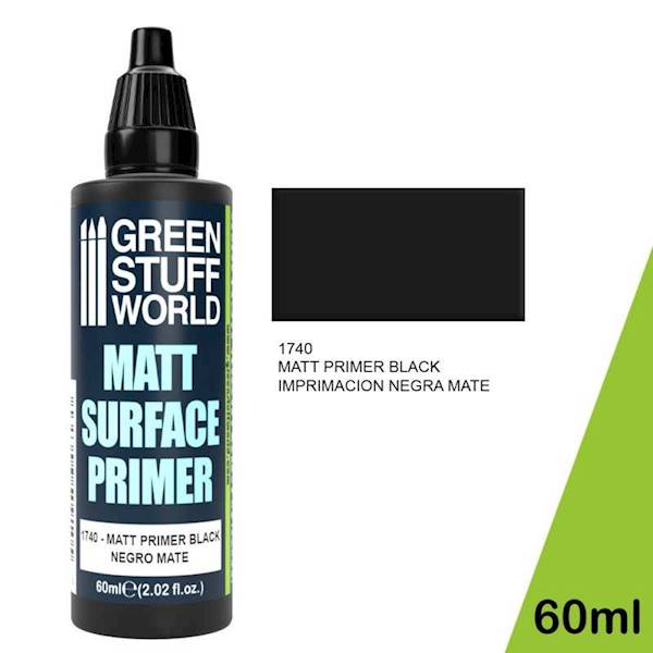GSW - Matt Surface Primer 60ml - Black