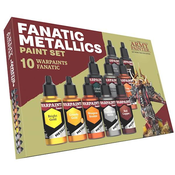 Army Painter - Fanatic - Metallics Paint Set 
