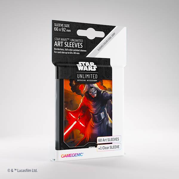 Gamegenic - Premium Art Sleeves - SWU: Kylo Ren