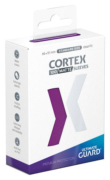 Ultimate Guard - Cortex Matte Sleeves - Purple