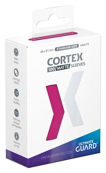 Ultimate Guard - Cortex Matte Sleeves - Pink