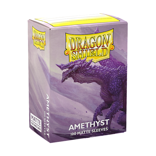 Dragon Shield Matte Sleeves - Amethyst 100