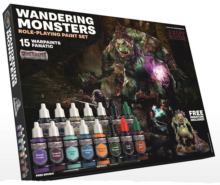 Gamemaster - Wandering Monsters RPG Paint Set 
