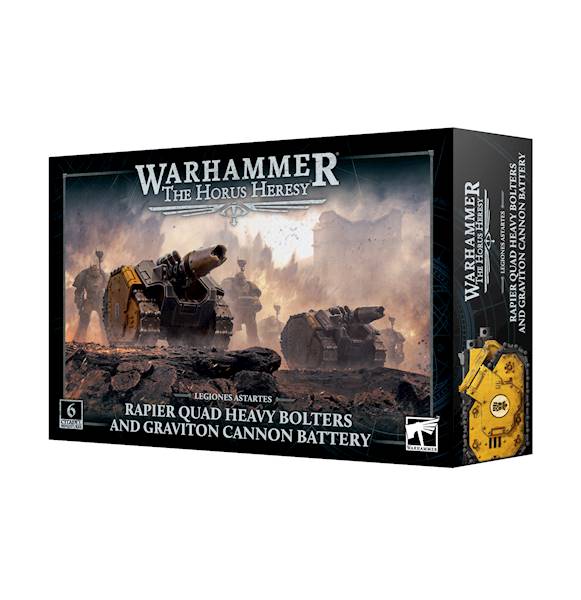 HH: Rapier Quad Heavy Bolters and Graviton Cannon