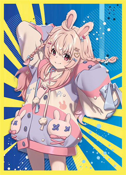 Oshi Push VTuber Card Game Sleeves - Pippa