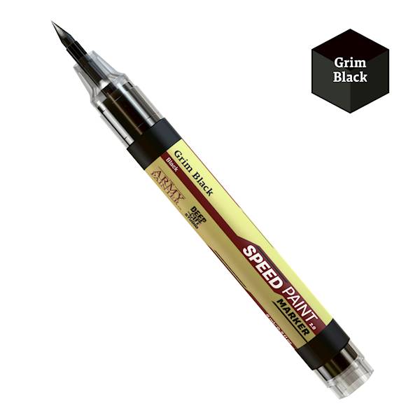 Army Painter Speedpaint Marker - Grim Black