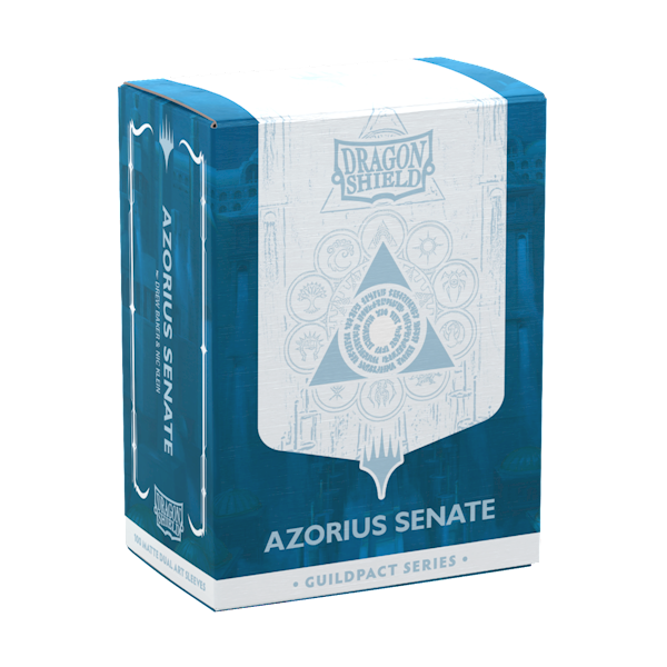 Dragon Shield License Sleeves - Azorius Senate
