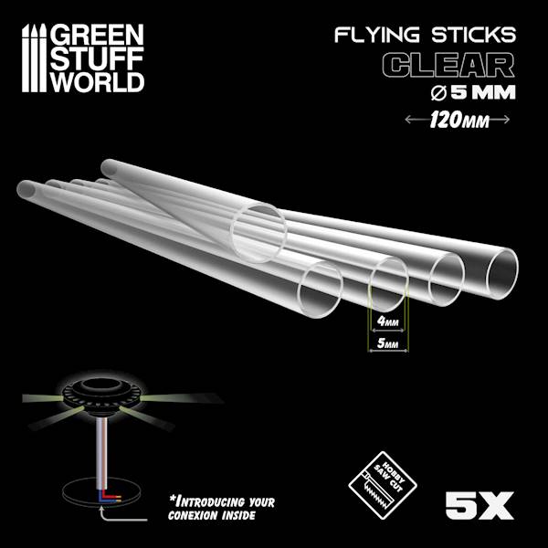 GSW - Acrylic Clear Tubes 5 mm