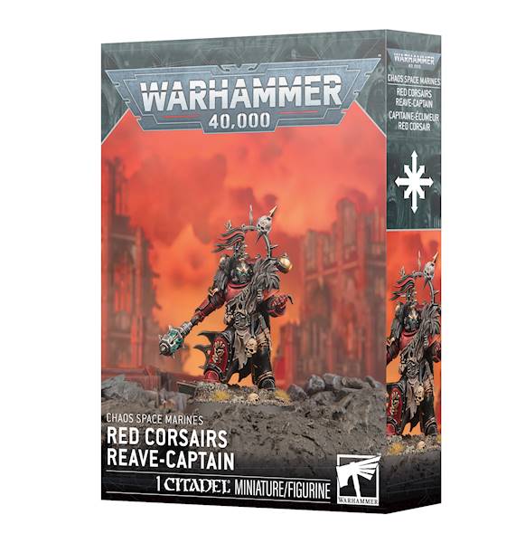 Chaos Space Marines: Red Corsairs Reave-Captain