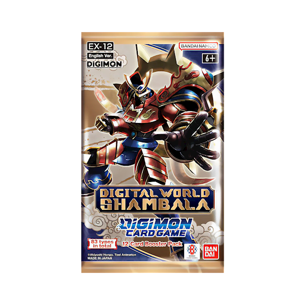 Digimon TCG - EX12 Digital World Shambala Booster