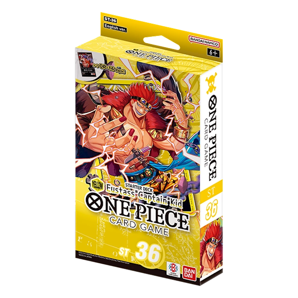 One Piece Card Game ST-36 YELLOW Eustass