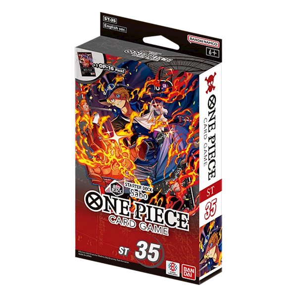 One Piece Card Game ST-35 RED/BLACK Sabo