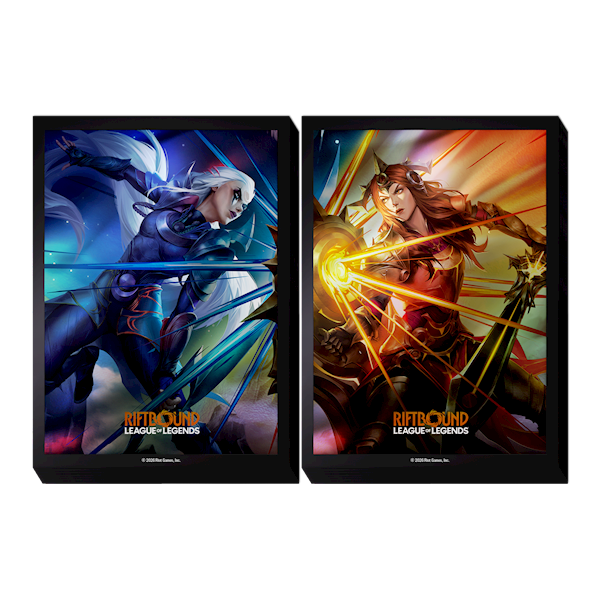 Riftbound - Vendetta Art Sleeves: Diana vs Leona