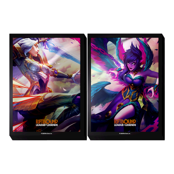 Riftbound - Vendetta Art Sleeves: Kayle vs Morgana