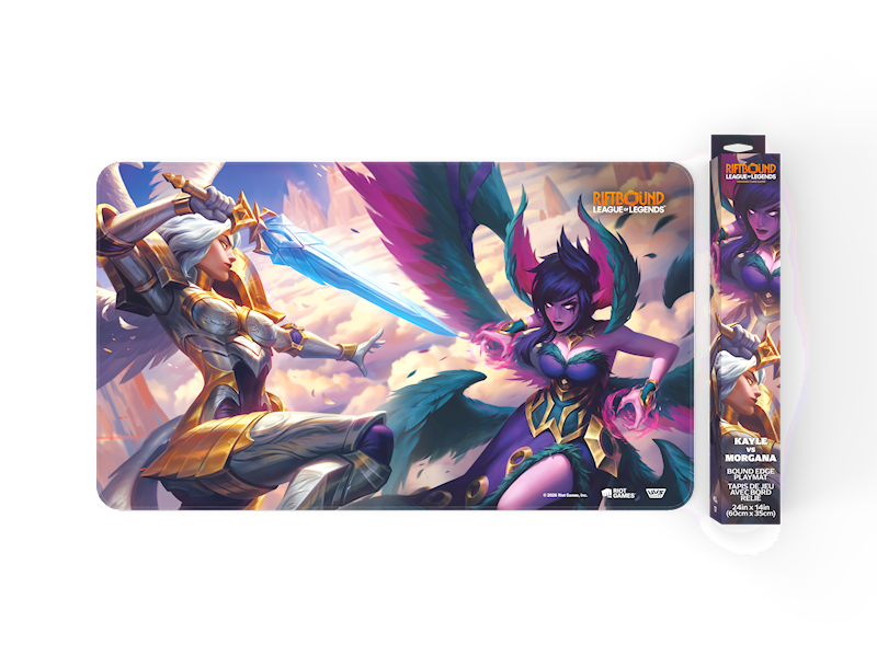 Riftbound Vendetta Playmat - Kayle vs Morgana