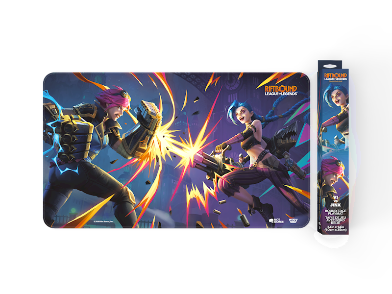 Riftbound Vendetta Playmat - Vi vs Jinx