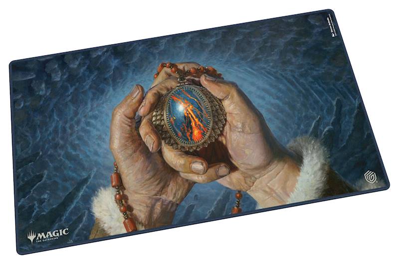 UG - Play-Mat - MTG TDM - Mox Jasper