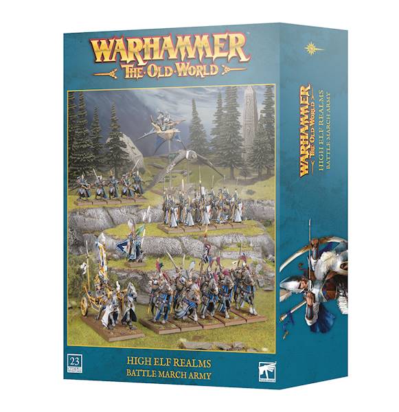 WtOW High Elf Realms: Battle March Army