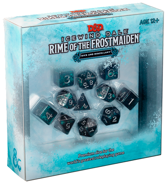 Rime of the Frostmaiden Dice Set