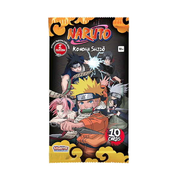 Naruto TCG: Konoha Shido 1st Edition Booster
