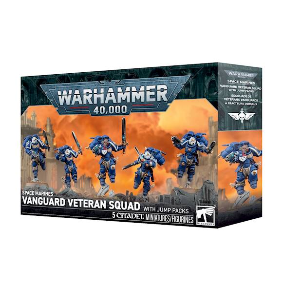 Space Marines: Vanguard Veteran Squad w.Jump Packs
