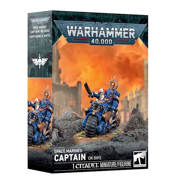 Space Marines: Captain on Bike