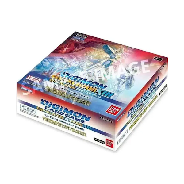 Digimon Card Game - EX13 Chivalrous XIII  Box