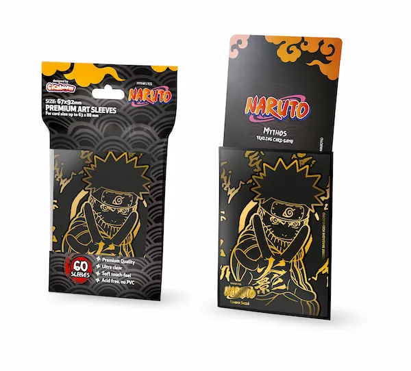 Naruto TCG Sleeves - Gold Naruto