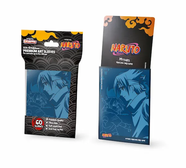 Naruto TCG Sleeves - Blue Sasuke