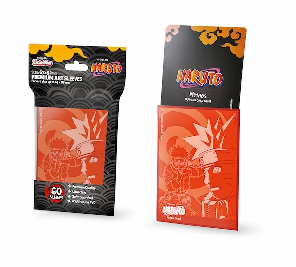 Naruto TCG Sleeves - Orange Naruto