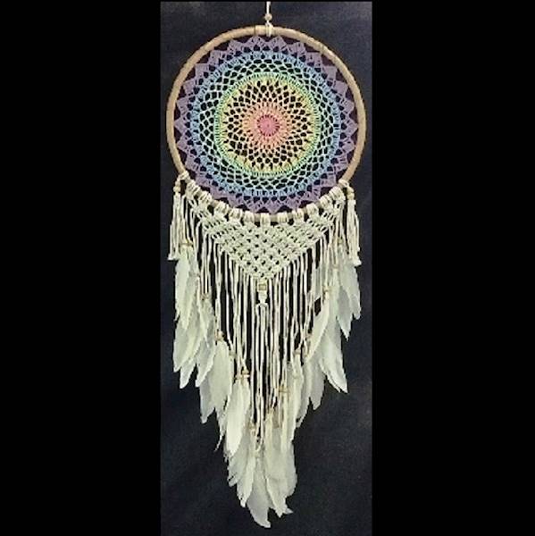 łapacz kolor tęcza 22 cm