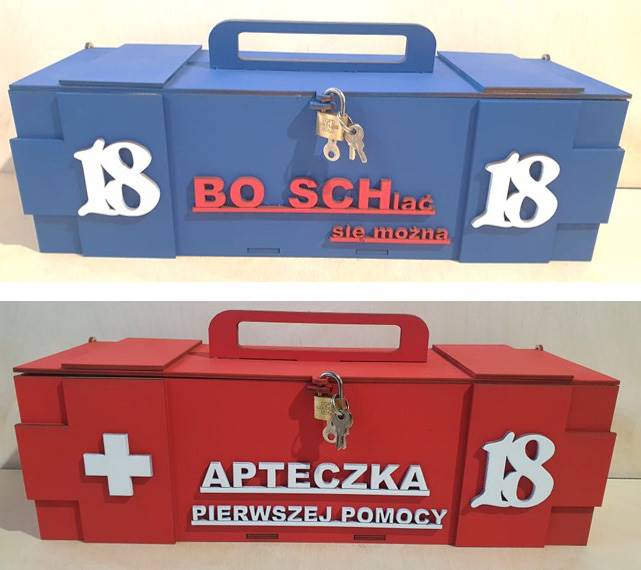skrzynka na alkohol