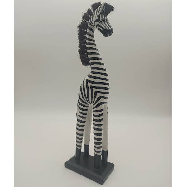 Rzeźba zebra 60 cm IND